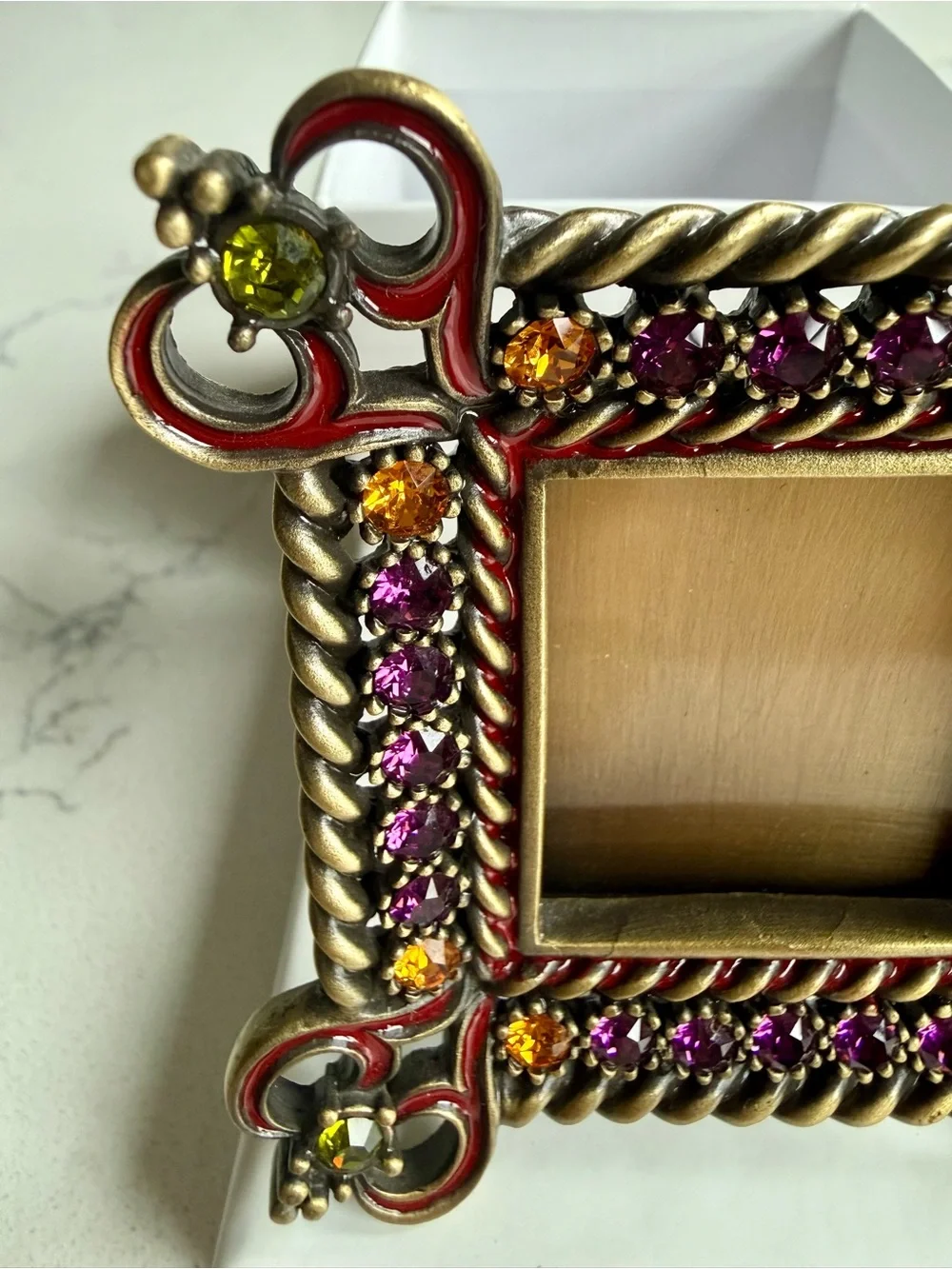 RARE Jay Strongwater 20th Anniversary “Jay’s First Frame” 3×3✨